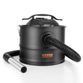 thumbnail image 1 of Aspiradora de cenizas VEVOR de 15 litros, 1200 W, potente aspiración, con ruedas y manguera flexible de 120 cm, ideal para parrillas, chimeneas, hornos de pizza, estufas de leña, estufas de pellets y, 1 of 5
