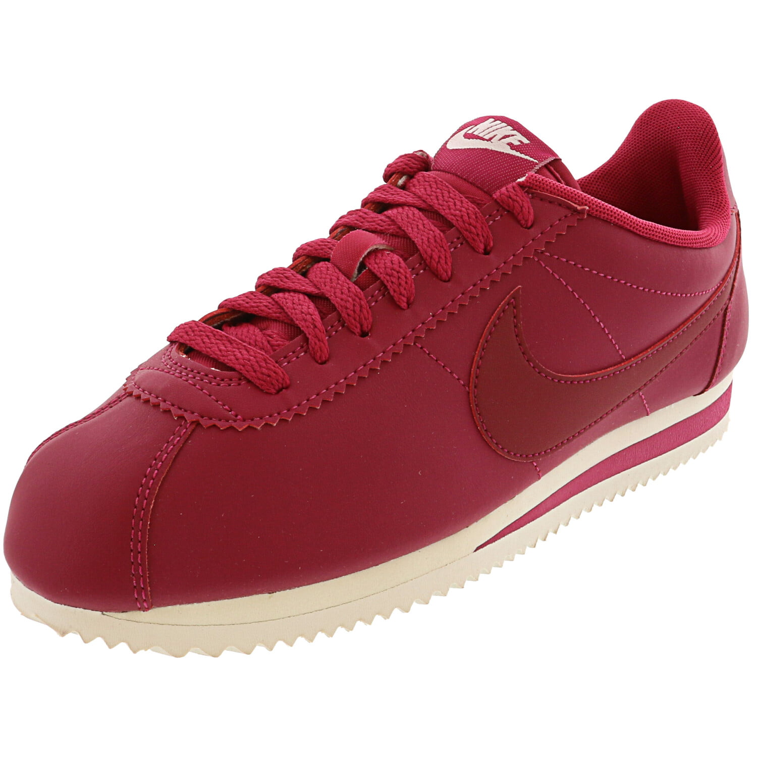 nike red leather shoes