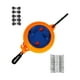 thumbnail image 4 of Tendedero antideslizante para acampar en el patio trasero Naranja 10m con Clip, 4 of 9