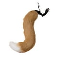 thumbnail image 2 of TAIAOJING 3D Cute Animal Tail Pendant Women Holder Pompoms Tail Fashionable Hairy Tail 50cm Plush Tail, 2 of 5