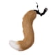 thumbnail image 1 of Colgante de cola de animal 3D para Halloween, con pompones y soporte para mujer, cola peluda de moda, 50 cm, cola de peluche para Halloween, 1 of 5