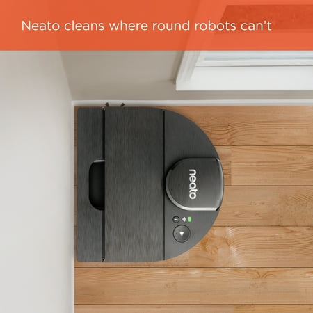 Neato Robotics - D9 Intelligent Wi-Fi Connected Robot Vacuum - Black