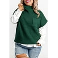 thumbnail image 1 of FOLUNSI Chic Plus Size Mock Neck Sweater - Cozy & Stylish, Sizes 1X-3X, 1 of 8