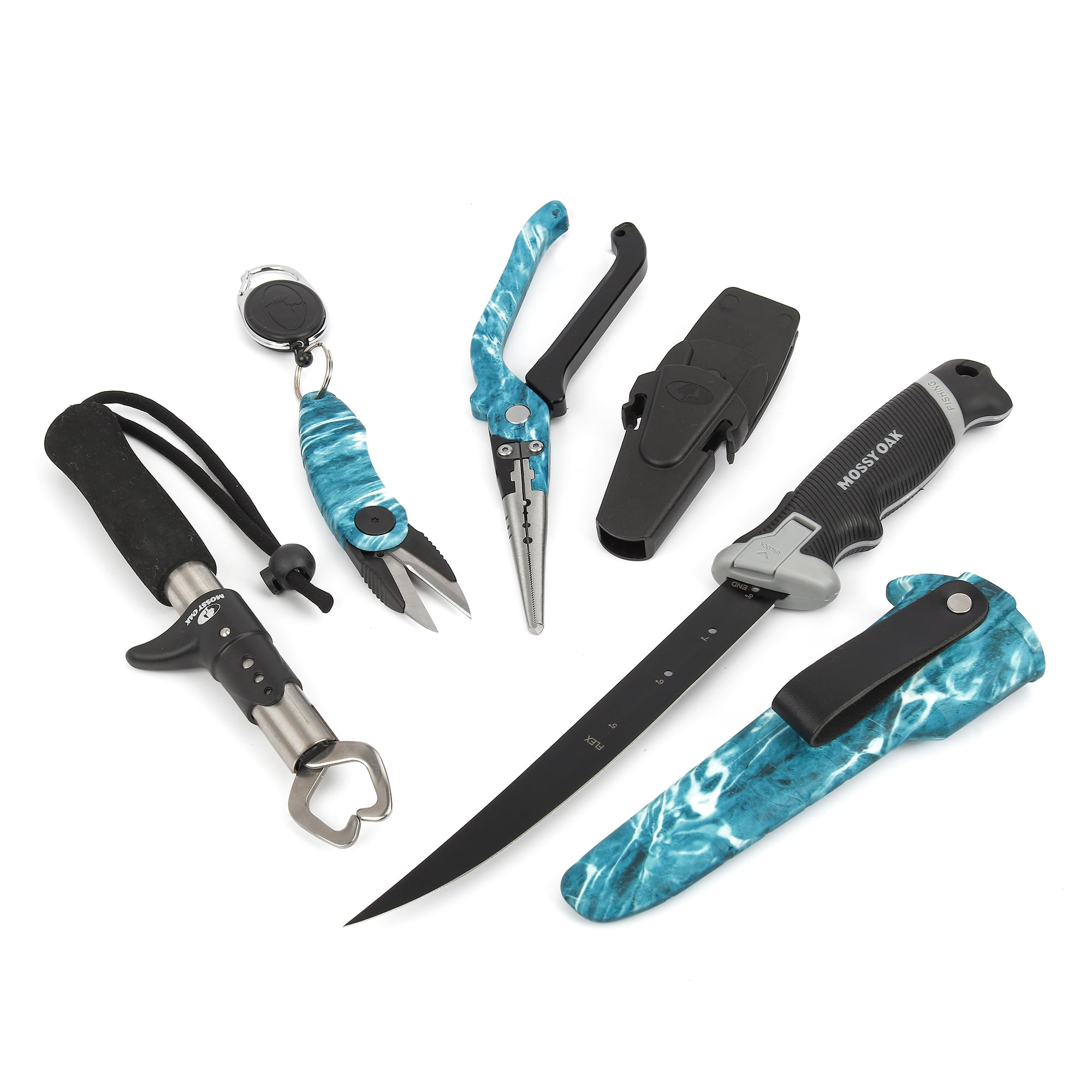 Mossy Oak 5piece Fishing Anglers Combo, Model FS733 Deal BrickSeek