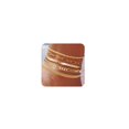 thumbnail image 1 of Pulseras para Tobillo PLOMFOV 10"+2" Chapadas en Oro 14K Grandes, 1 of 7