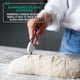 thumbnail image 5 of Breadsmart Kit para hacer pan artesanal, juego de 5 piezas de suministros para hornear pan de masa fermentada, raspador de cojo, batidor, cesta para prueba de pan Banneton y forro de algodón, 5 of 5