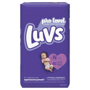 Luvs Pro Level Leak Protection Diapers Size 0 40 Count