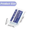 thumbnail image 3 of 1Pc Plastic Vinyl Pencil Eraser Designed to Remove Markings,White Erasers Bulk Large Pencil Eraser,White Erasers,Erasers for Artist Sketching Drawing Drafting Office Essentials(White,1.97x0.8x0.39"), 3 of 9