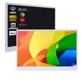 thumbnail image 1 of Soulaca 22 inches White Color Smart Bathroom Waterproof Television Water Resistance WiFi Bluetooth ATSC DTV Tuner, 1 of 8