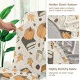 thumbnail image 5 of Yayeee 4 Pack Dining Chair Covers Stretch Parson Chairs Slipcovers Seat Protector, Beige Fall Books, 5 of 6