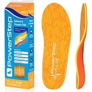 PowerStep Pulse Performance Insole, Running Shoe Insert for Men and Women, Plantar Fasciitis and Neutral Arch Support, Maximum Cushioning