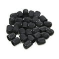 thumbnail image 1 of Unique Bargains 30Pcs Black Plastic Tire Air Valve Stem Caps Tyre Wheel Rims Dust Cover for Car, 1 of 2