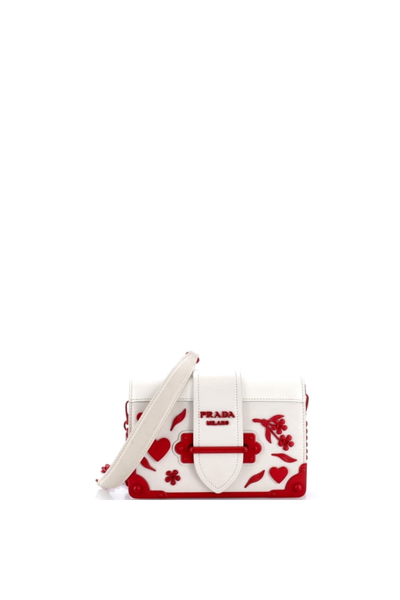 Pre-Owned Cahier Crossbody Bag Embellished Leather Small By Rebag
