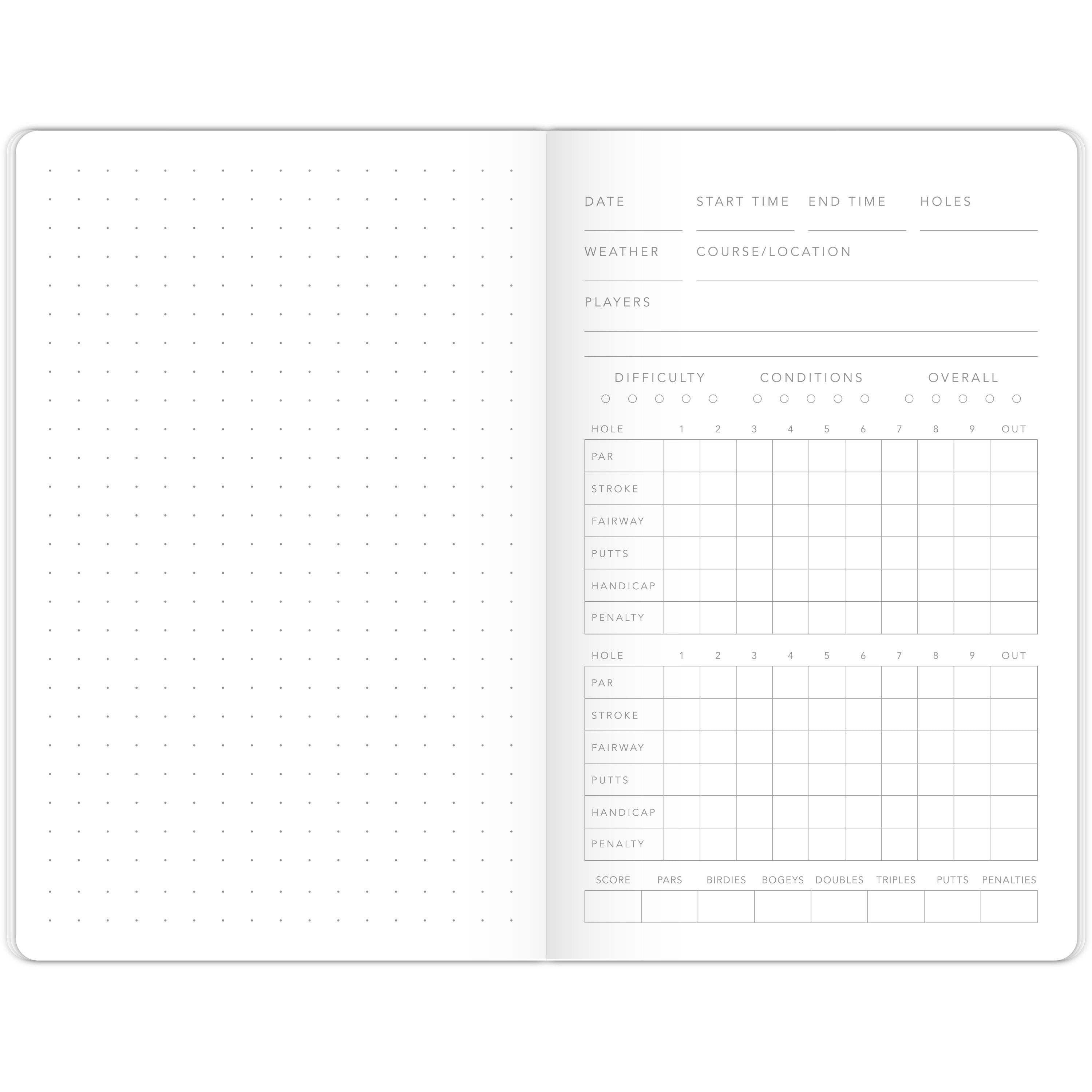 Mead Moments Carnet de poche – Golf