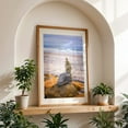 thumbnail image 4 of Zen Stones, Torrey Pines - California Photography Oak Framed Wall Art Print 12 x 18 inches, 4 of 59