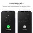 thumbnail image 4 of JETech Full Coverage Screen Protector for iPhone 12 mini 5.4-Inch, 9H Tempered Glass Film Case-Friendly, HD Clear, 3-Pack, 4 of 6