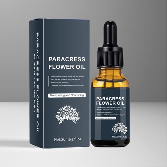 Paracress Facial Oil, Paracress Oil, Paracress Facial Serum Organic, Paracress Facial Serum, Paracress Extract Face Oil, Suitable for All Skin Types, Paracress Extract Face Oil