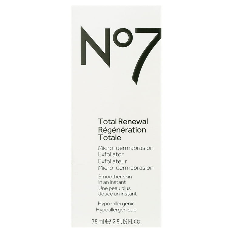 No7 Total Renewal Regeneration Microdermabrasion Exfoliator