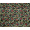 thumbnail image 4 of oneOone Polyester Lycra Fabric Leaves & Floral Block Decor Fabric Printed BTY 56 Inch Wide, 4 of 4