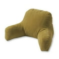 thumbnail image 3 of Olive Green Corduroy Microfiber Omaha Bed Rest Pillow, 3 of 4