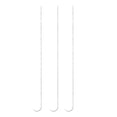 thumbnail image 1 of KLKCMS 3 Pcs Grandes Aiguilles à Perles Courbées pour Perles 0.7mm Œil, 1 of 9