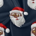 thumbnail image 2 of Coolnut Santa Claus Round Tablecloth,Washable Oil Proof Table Cover for Kitchen Holiday Party Wedding Picnic Decoration, 2 of 7