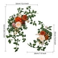 thumbnail image 3 of Gmogad Artificial Rose Peony Wedding Decor Set - Bridal Arch Door Lintel Flowers, Fake Floral Arrangement for Ceremony Aisle Table Centerpiece Reception Party, 3 of 7