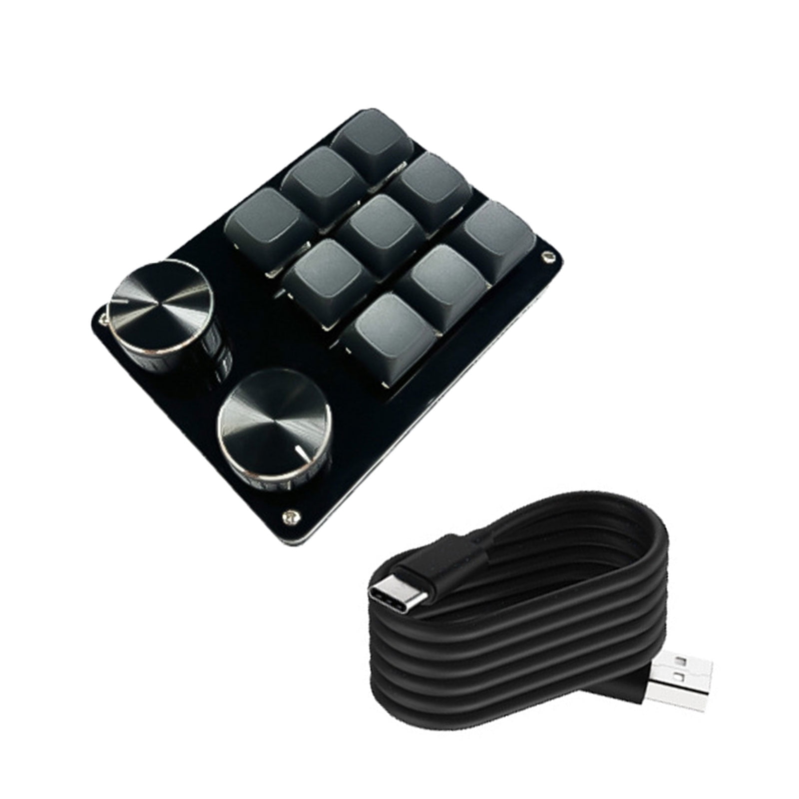 Advanced Programmable Keyboards Mechanical Gaming Keypad,Wire Hot Swappable Switches for Efficient Task Execution