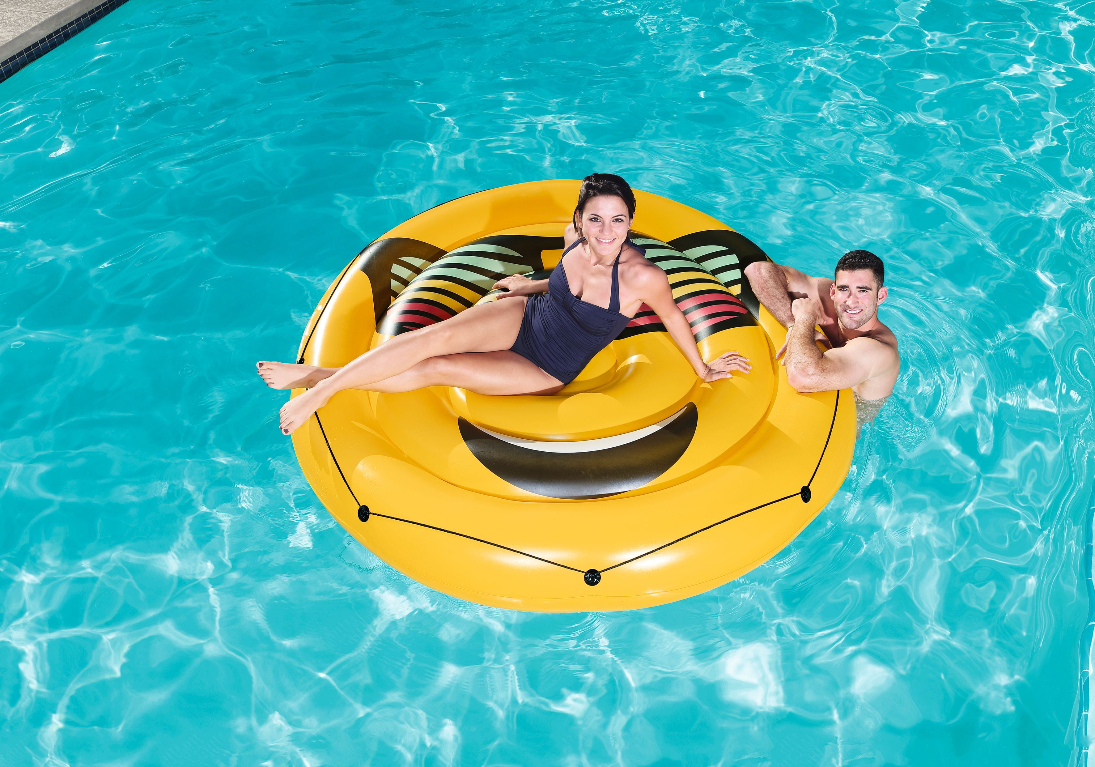 non inflatable pool floats walmart