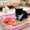 Pink, variant on zorpupoa Interactive Cat Water Mat Floating Fish Toys LED Light Thickened PVC for Indoor Cats Kittens (Blue)