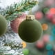 thumbnail image 3 of 8cm 6pc Christmas Wine Red Coffee Green Milky White Christmas Christmas Tree Decoration Pendant, 3 of 6