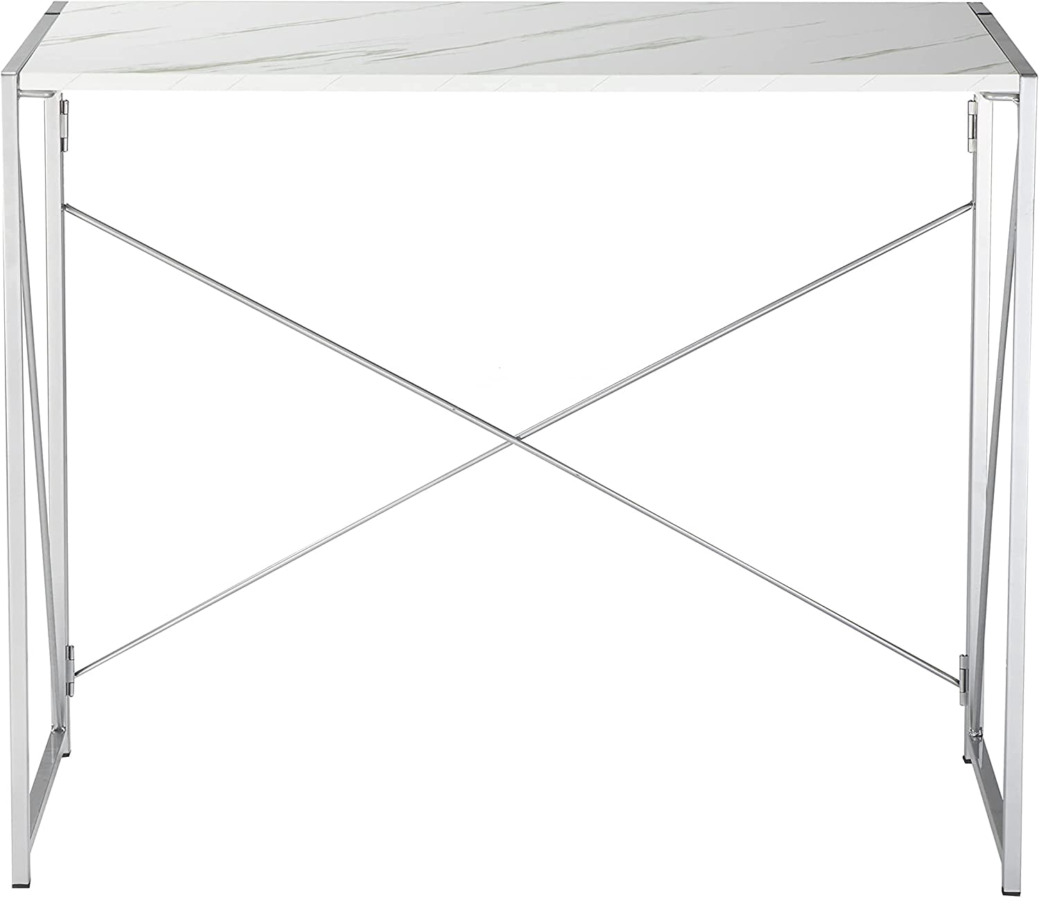 Urban Shop Collapsible Desk, Dark Grey