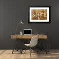 thumbnail image 4 of Allen Edward Everitt 24x18 Black Modern Framed Museum Art Print Titled - Old Handsworth Church Before its Restoration (1870-1873), 4 of 5