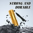 thumbnail image 4 of HIBIBUD Small Flashlight,395 Uv Rays Keychain Light,Uv Curing Windfire Flashlight,Gold, 4 of 7