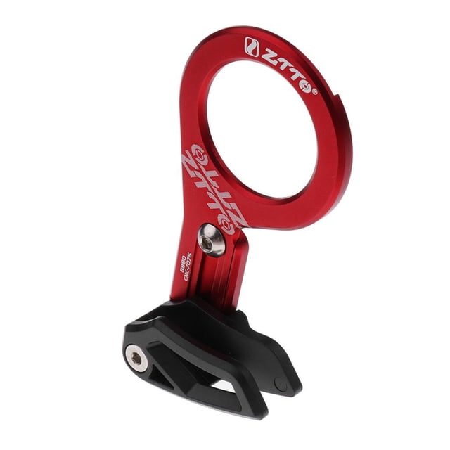 Guía de cadena Protector de plato Bicicleta Bicicleta de carretera Bicicleta de montaña BMX - Rendimiento BB mount Red