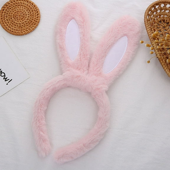 HEMOTON  Hair Accessories for Girls Bunny Ear Headband Rabbit New Year Baby