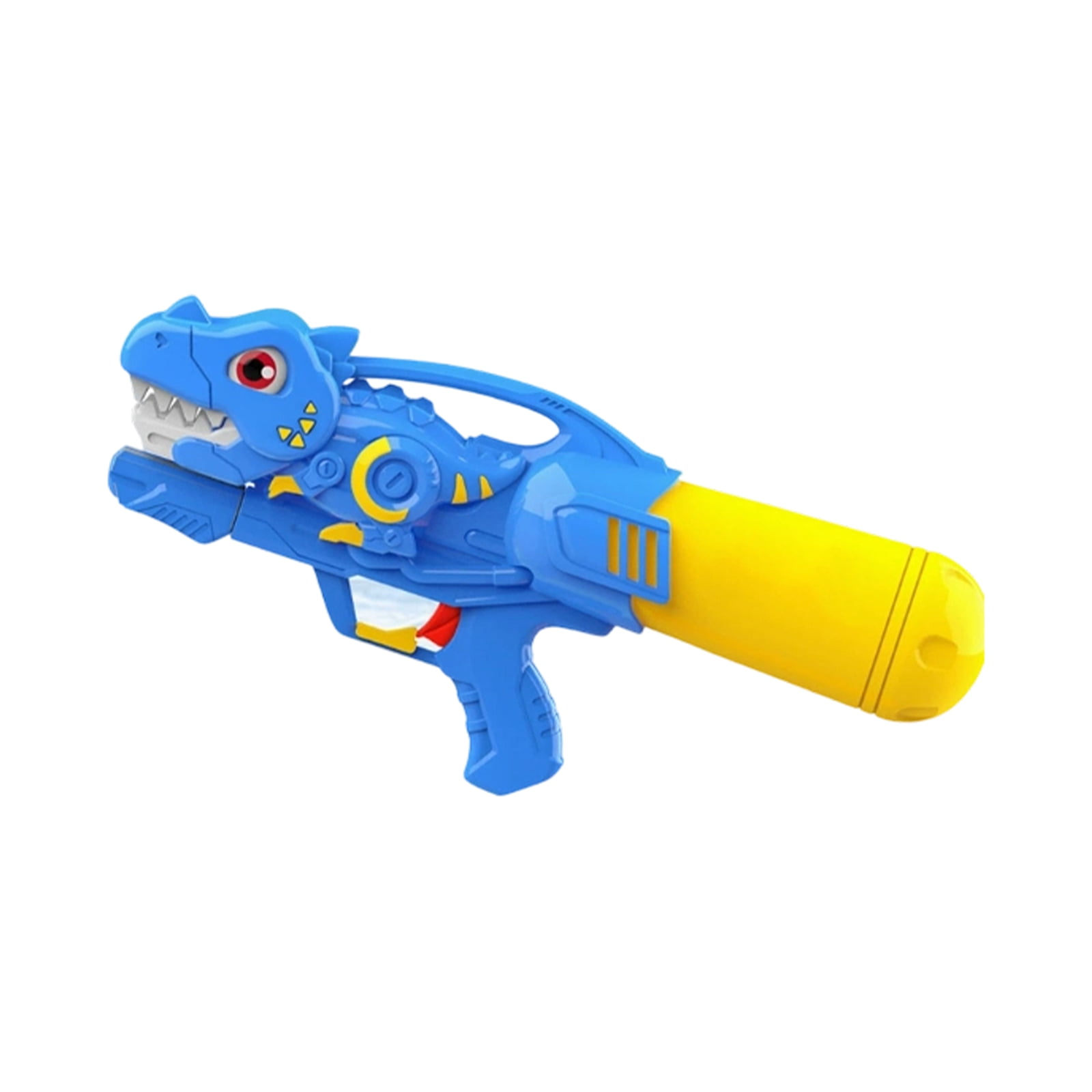 Dinosaur Water Gun for Kids Pressurized Spray Toy with Long Range Outdoor Play Splash Fun for Boys Girls Summer Beach Park 12 Inch Plastic Water Blaster