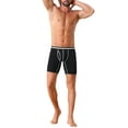 thumbnail image 2 of INSPIRAR CHIC Calzoncillos Largos con Cintura Elástica para Hombre 34 Negro, 2 of 6