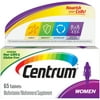 Centrum Multivitamins for Women, Multivitamin/Multimineral Supplement with Iron, Vitamins D3, B and Antioxidants - 65 Count