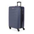 thumbnail image 2 of SWISSGEAR Stride Hardside Medium Checked Spinner, Navy Blue, 2 of 18