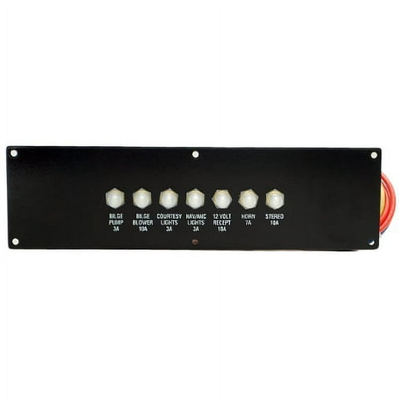 BRP Boat Breaker Switch Panel | Carling 11 7/8 x 3 3/8 Inch