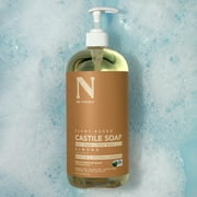 Dr. Natural Castile Liquid Soap, Multipurpose Liquid Soap, Almond, 32 oz