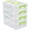 green, variant on Stack Carry Storage Box With Handle, Transparent Stackable Storage Bin With Handle Lid Latching Storage Container for School & Office Supplies