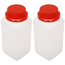 ADDHAT 1000ml Large Capacity PE Reagent Bottles Multi-Color for Laboratory Sample Storage and Chemical Use