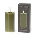 thumbnail image 2 of Bougie Pilier à DEL Verte, 2 of 3