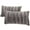 Grey, variant on Cheer Collection 12" x 20" Decorative Throw Pillows, Sand - Set of 2
