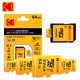 thumbnail image 2 of Kodak-tarjeta micro sd U3 Original, Clase 10 memoria Flash, 32GB, 64GB, SDHC, 128GB, 256GB, SDXC, C10, microsd, tf, con Adaptador sd qym unisex, 2 of 2