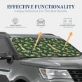 thumbnail image 4 of Haiem Cartoon Car Car Windshield Sun Shade (2 Pieces) Foldable Windshield Sun Shade Car Accessories for Truck SUV Pickup-Large, 4 of 7