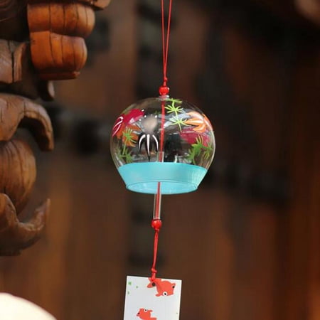 Glass Wind Chime decor 7x8cm - 3# 3