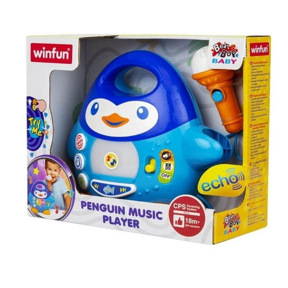 WINFUN PINGÜINO REPRODUCTOR DE MÚSICA